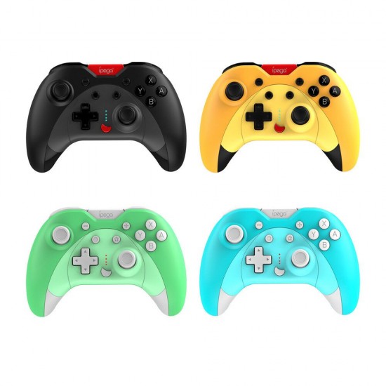 PG-SW023 Bluetooth Wireless Game Controller Six-Axis Dual Motor Vibration Feedback Gamepad for N-S Console P3 Android PC