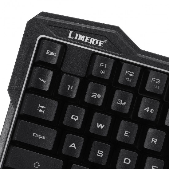 K7 RGB LED Backlit Gaming Keyboard 35 Keys Single Hand Gaming Keyboard Mouse for PUBG Mobile Games K7 RGB LED Backlit Gaming Keyboard 35 Keys Single Hand Gaming Keyboard Mouse for PUBG Mobile Games