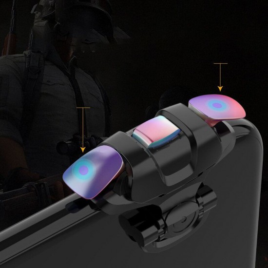 Game Controller Gamepad Smartphone Trigger Button Shooter Controller Joystick For iPhone XS 11Pro Mi10 Huawei P30 P40 Pro Game Controller Gamepad Smartphone Trigger Button Shooter Controller Joystick For iPhone XS 11Pro Mi10 Huawei P30 P40 Pro