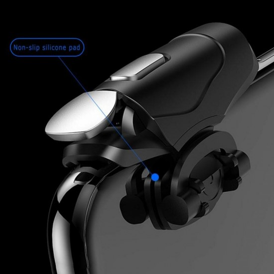 Gamepad Joystick Smartphone Game Trigger Controller Button Shooter Controller Gamepad For iPhone XS 11Pro Mi10 Huawei P30 P40 Pro Gamepad Joystick Smartphone Game Trigger Controller Button Shooter Controller Gamepad For iPhone XS 11Pro Mi10 Huawei P30 P40 Pro