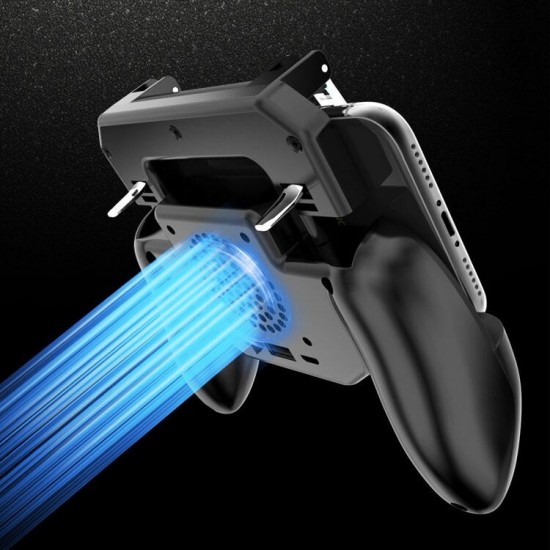 S9 Mobile Game Controller For PUBG Triggers Joystick Gamepad With Cooling Fan For iPhone XS 11Pro Huawei P30 P40 MI10 OnePlus 8Pro