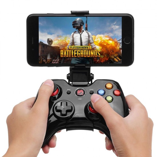 M200 bluetooth Wired Vibration Gamepad with Phone Clip for IOS Android PC TV Box