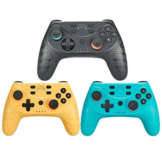 NS-168 bluetooth Wireless 6-axis Gyroscope Game Controller Joystick Gamepad with Vibration Feedback for Switch Pro for Switch Lite