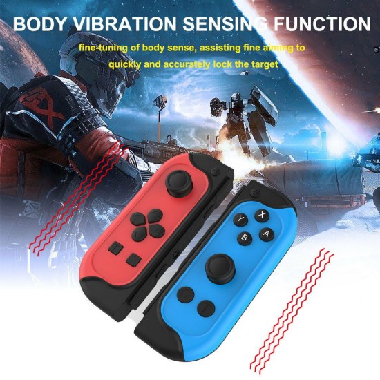 NS191 Switch bluetooth Handle Mini Gamepad Dual Burst Gaming Joystick with Screen Shot Vibration