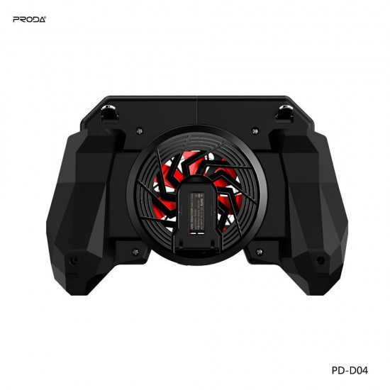 PD-D04 Cooling Gamepad Gaming Bracket USB Charging Mobile Game Handle Controller Joystick For iPhone XS 11Pro OnePlus 8 Pro