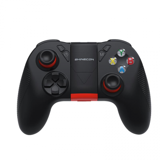 SC-B04 bluetooth 2.4G Wireless Gamepad Game Controller with Vibration Mobile Phone Clip