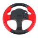 Simulation Steering Wheel with Light Copilots Pretend Play Driver Without Base Gamepad