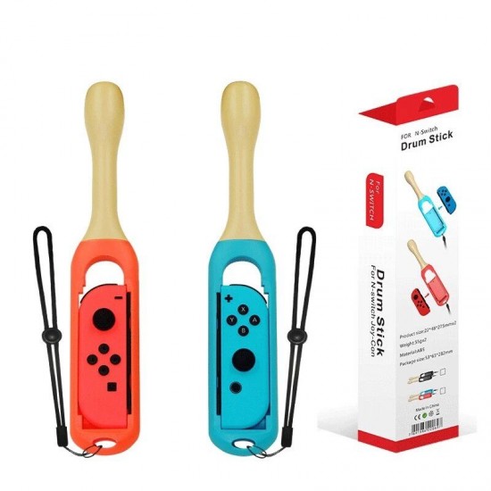 Switch Somatosensory Game Drum Stick Taiko Stick Hand Grip Holder Gaming Handle Controller Switch Somatosensory Game Drum Stick Taiko Stick Hand Grip Holder Gaming Handle Controller