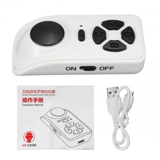 RK-6TH Portable Wireless Gamepad Selfie Shutter Remote