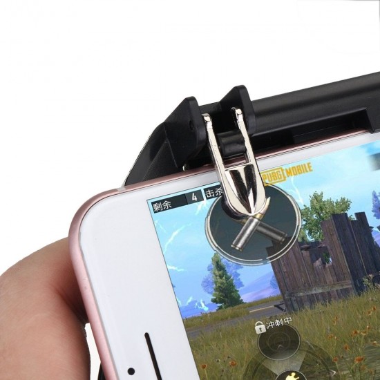 W18 Joystick Shooter Button Fire Trigger Gamepad Game Controller for iOS Android PUBG Games W18 Joystick Shooter Button Fire Trigger Gamepad Game Controller for iOS Android PUBG Games