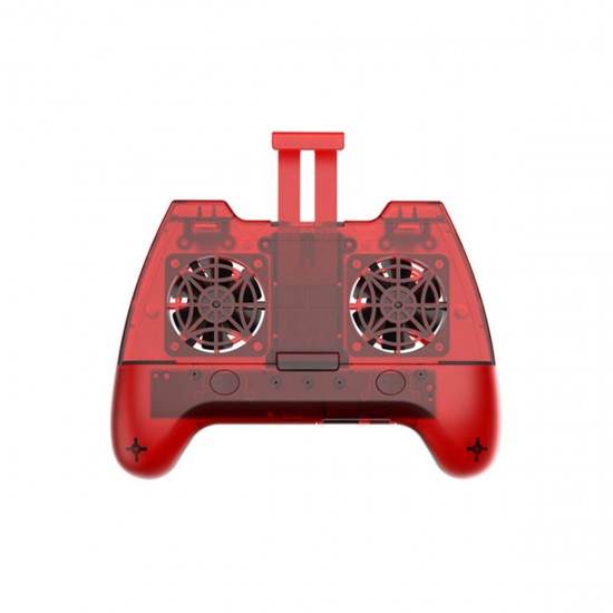 Wireless bluetooth Gamepad Game Controller Joystick Cooling Fan for PUBG Android IOS Mobile Phone