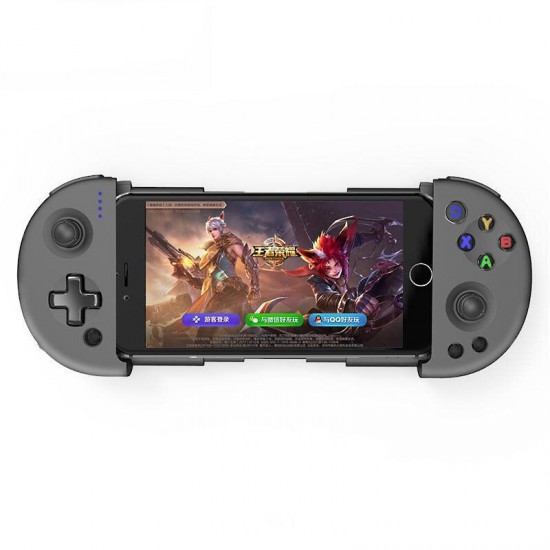 bluetooth Gamepad 78mm-165mm Telescopic Stretchable Game Controller for iOS Android PUBG Mobile Game