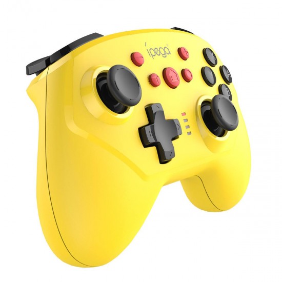 PG-9162Y Mini bluetooth Six-Axis Vibration Gamepad for Nintendo Switch Console Wireless Wired Dual Connections Game Controller PG-9162Y Mini bluetooth Six-Axis Vibration Gamepad for Nintendo Switch Console Wireless Wired Dual Connections Game Controller