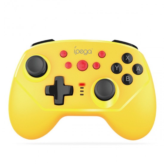 PG-9162Y Mini bluetooth Six-Axis Vibration Gamepad for Nintendo Switch Console Wireless Wired Dual Connections Game Controller