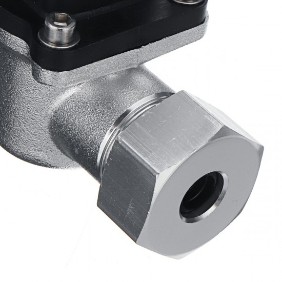100kPa Aluminum Metal DN15 Solenoid Valve for Natural Gas Alarm Sensor Detector 100kPa Aluminum Metal DN15 Solenoid Valve for Natural Gas Alarm Sensor Detector