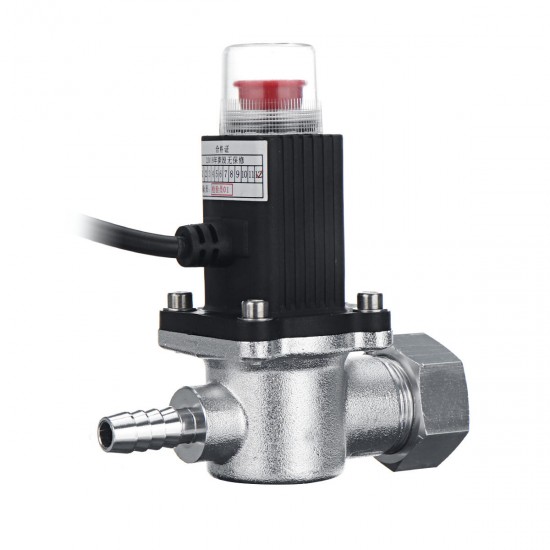 100kPa Aluminum Metal DN15 Solenoid Valve for Natural Gas Alarm Sensor Detector 100kPa Aluminum Metal DN15 Solenoid Valve for Natural Gas Alarm Sensor Detector