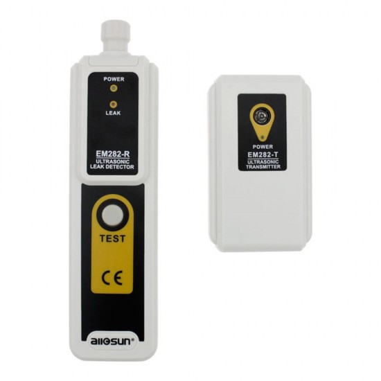EM282 Ultrasonic Leak Detector 40KHz Transmitter Reliable Detection Gas Liquid Leakage Monitor LED Indicator EM282 Ultrasonic Leak Detector 40KHz Transmitter Reliable Detection Gas Liquid Leakage Monitor LED Indicator