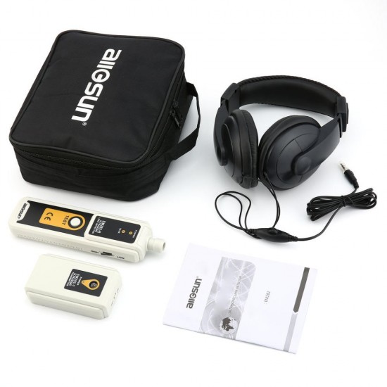 EM282 Ultrasonic Leak Detector 40KHz Transmitter Reliable Detection Gas Liquid Leakage Monitor LED Indicator EM282 Ultrasonic Leak Detector 40KHz Transmitter Reliable Detection Gas Liquid Leakage Monitor LED Indicator