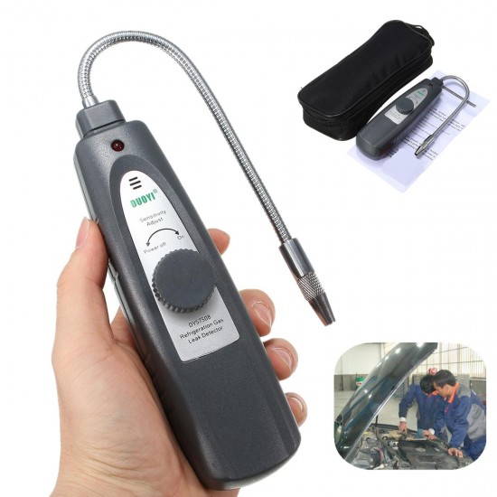 DY5750B Portable Refrigerant Halogen Leak Detector Checker Tester for Air Conditioner