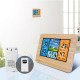 Digital LCD Indoor & Outdoor Weather Station Clock Calendar Thermometer Wireless Digital LCD Indoor & Outdoor Weather Station Clock Calendar Thermometer Wireless