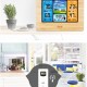 Digital LCD Indoor & Outdoor Weather Station Clock Calendar Thermometer Wireless