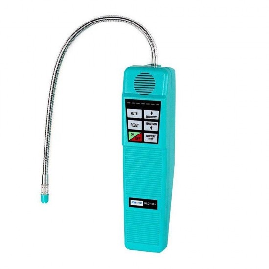 HLD-100+ Halogen Leak Detector Refrigerant Gas Leak Detector Probe with High Sensitivity 3g/yr, AC Leak Tester, Corona Sensor