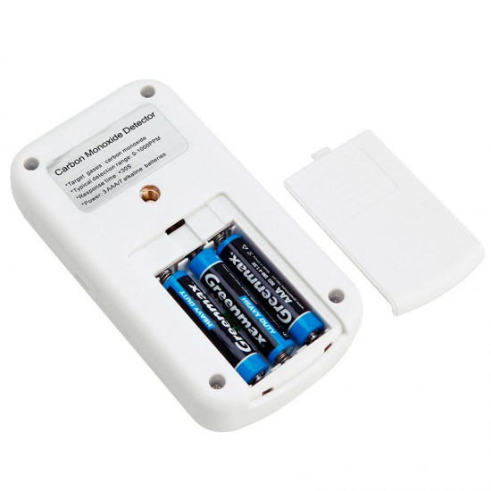 KXL-601 Mini Carbon Monoxide Detector Meter CO Gas Leak Detector Meter with Sound and Light Alarm