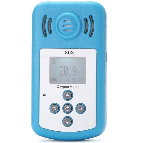 KXL-803 Mini LCD Oxygen O2 Meter Portable Oxygen O2 Concentration Detector