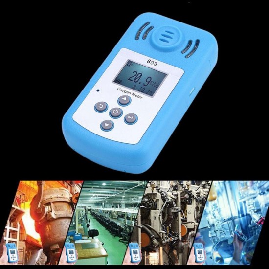 KXL-803 Mini LCD Oxygen O2 Meter Portable Oxygen O2 Concentration Detector KXL-803 Mini LCD Oxygen O2 Meter Portable Oxygen O2 Concentration Detector