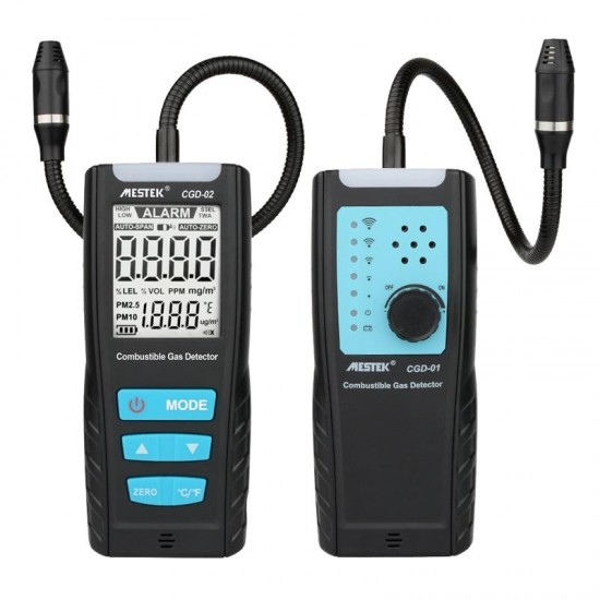 CDG01/02 Gas Leak Detector SMART SENSOR Handheld Mini Combustible Gas Sensor Analyzer Hazardous Gas Leak