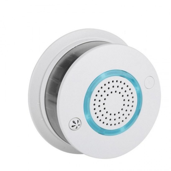 Smart Wireless WIFI+APP Fire Smoke & Temperature Sensor Wireless Smoke Temperature Detector Home Security Smoke Alarm System