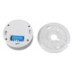 Smart Wireless WIFI+APP Fire Smoke & Temperature Sensor Wireless Smoke Temperature Detector Home Security Smoke Alarm System