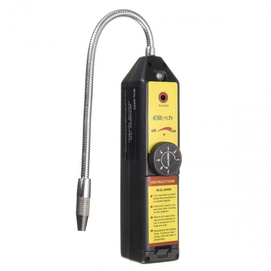 WJL-6000 CFC HFC Halogen Gas Refrigerant Leak Detector Checker R22 Air Conditioning