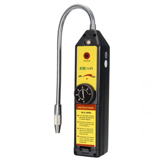 WJL-6000 CFC HFC Halogen Gas Refrigerant Leak Detector Checker R22 Air Conditioning