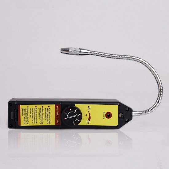 WJL-6000 MYLB Refrigerant Halogen Freon Leak Detector A/C R134 R410a R22 Air Gas HVAC Tool Black Gas Leak Detector WJL-6000 MYLB Refrigerant Halogen Freon Leak Detector A/C R134 R410a R22 Air Gas HVAC Tool Black Gas Leak Detector