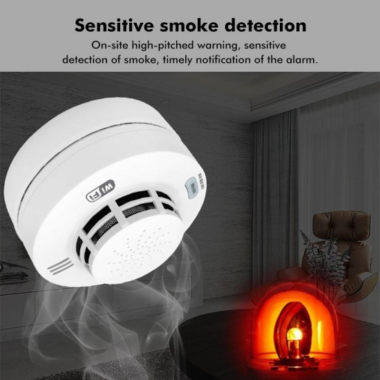 Wifi Smoke Detector Smoke Alarm APP Smoke Sensor