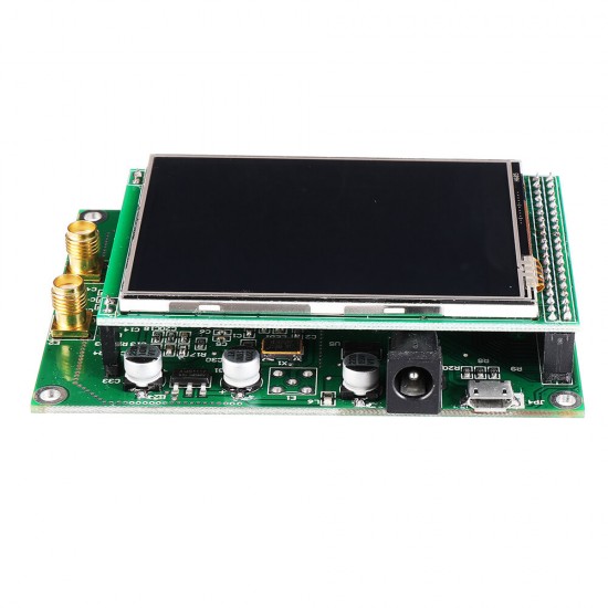 ADF4350 RF Sweep Signal Source Generator Board 138M-4.4G STM32 with TFT Touch LCD ADF4350 RF Sweep Signal Source Generator Board 138M-4.4G STM32 with TFT Touch LCD