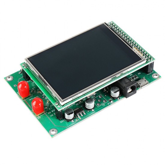 ADF4351 RF Sweep Signal Source Generator Board 35M-4.4G STM32 with TFT Touch LCD