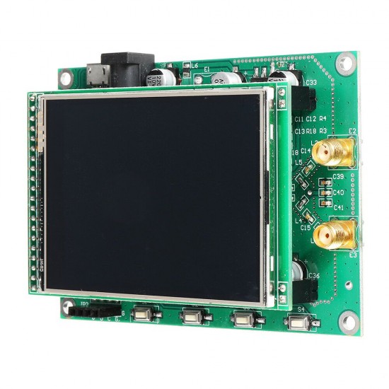 ADF4351 RF Sweep Signal Source Generator Board 35M-4.4G STM32 with TFT Touch LCD ADF4351 RF Sweep Signal Source Generator Board 35M-4.4G STM32 with TFT Touch LCD