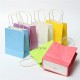 Colorful Kraft Paper Gift Bag Wedding Party Handle Paper Gift Bags