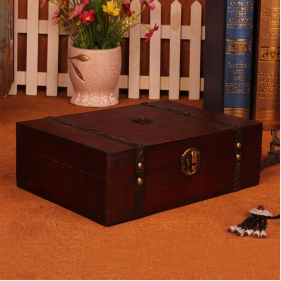 Large Vintage Wooden Storage Present Candy Gift Box Wedding Party Jewelry Gift Big Box Large Vintage Wooden Storage Present Candy Gift Box Wedding Party Jewelry Gift Big Box