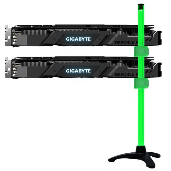 RGB Graphics Card Bracket Mmotherboard Synchronization AURA 12V-4Pin or 5V-3Pin Desktop PC Computer Case Video Card Support Stand RGB Graphics Card Bracket Mmotherboard Synchronization AURA 12V-4Pin or 5V-3Pin Desktop PC Computer Case Video Card Support Stand