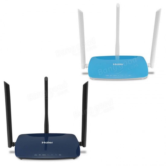 2.4GHz 300Mbps Wireless WIFI Router Three 5dBi Antennas Built-in Firewall Broadband Repeater