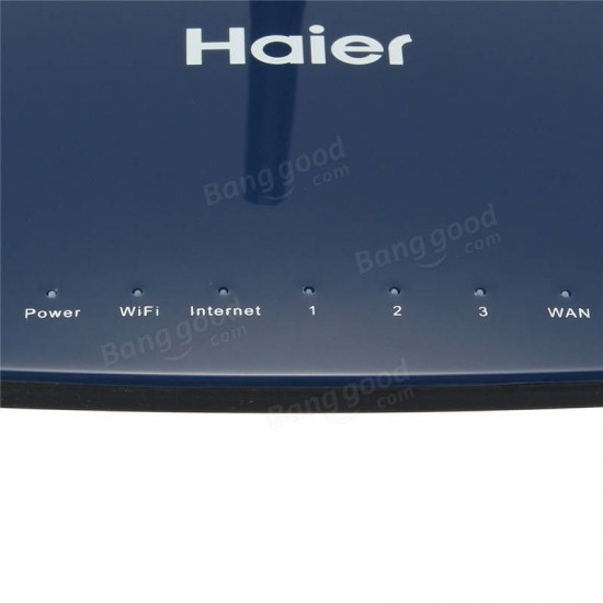 2.4GHz 300Mbps Wireless WIFI Router Three 5dBi Antennas Built-in Firewall Broadband Repeater