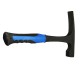 Flat /Pointed Hammers Shock Reduction Grip Geology Prospecting Mine Exploration Tool