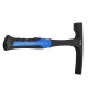 Flat /Pointed Hammers Shock Reduction Grip Geology Prospecting Mine Exploration Tool