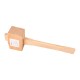 Solid Small BeechWood Carpenter Mallet Beat Wooden Hammers Rafter Woodworking Tools Hand Tools