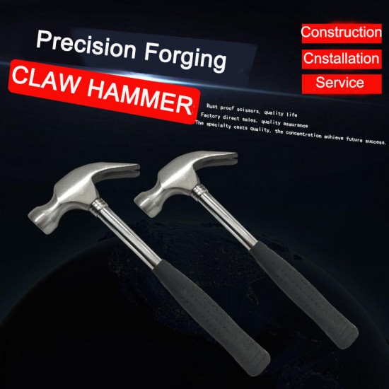 Multi-Function Mini 0.25kg Iron Claw Hammer Shockproof Claw Hammer Hammers Head Nailer