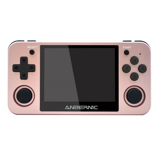 RG350M 3.5 inch IPS Screen 64Bit 16+32GB DDR2 512M 6000+ Games Retro Handheld Video Game Console for PS1 GBA FC MD RG350M 3.5 inch IPS Screen 64Bit 16+32GB DDR2 512M 6000+ Games Retro Handheld Video Game Console for PS1 GBA FC MD