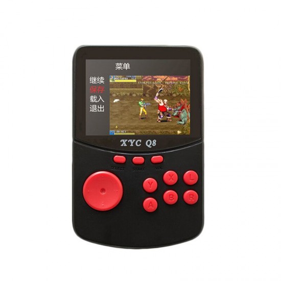 Q8 500 Games Retro Handheld Game Console Support TF Card TV Output for GBA SFC MD NES MAME Game Player